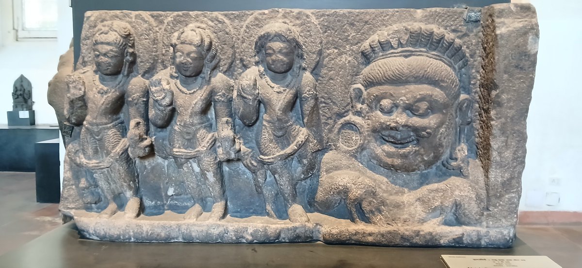 geojaydeep's tweet photo. Found a 5th Century sculpture of Rahu #astrology https://t.co/gZWinAXpEN