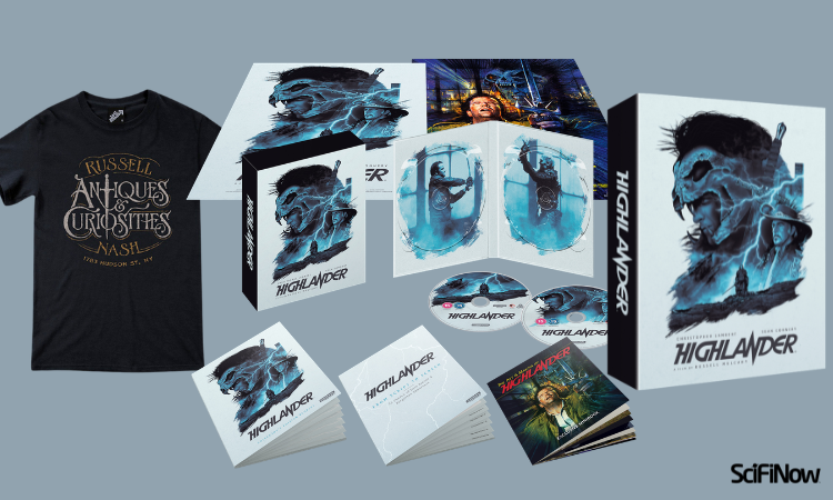 SciFiNow's tweet photo. Win a Highlander prize bundle!
We’re giving away Highlander on Collector’s Edition 4K UHD and a Highlander T-shirt in our latest competition.

https://t.co/mtfkcESLN9 https://t.co/fVvpjr0W2x