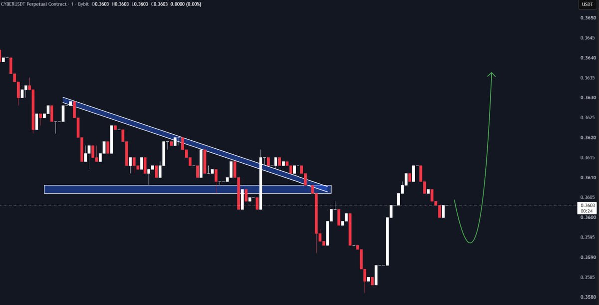 IamBTCT's tweet photo. #CYBER/USDT

Next expected move.📈 https://t.co/J4TNVWu7WJ