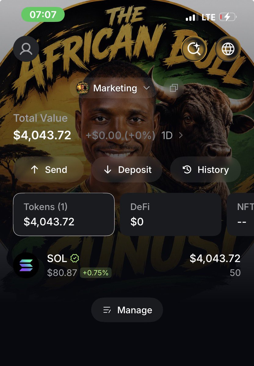 theafricanbulll's tweet photo. Transparency is one of our core values.

We’ve successfully claimed our first Creator Reward of 50 SOL. These funds will be allocated entirely to marketing, community growth, and expanding the solana:2vvw3cSwibzGD6SgW9QzRaBdmjkYrvs218DUy6VWpump ecosystem.

We’re building for the long term, and every step will be as transparent as possible.