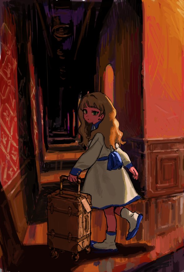 teteppuu_5's tweet photo. だいぶ昔の絵だけどすごく気に入っている絵 https://t.co/Yc8xItOWKR