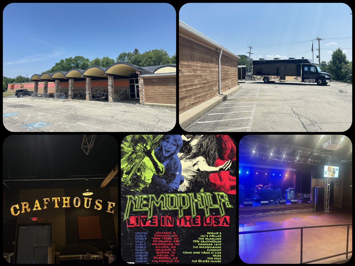 Moondog_Michael's tweet photo. The Crafthouse Stage &amp; Grill, NEMOPHILA, July 4th, 2026. 
#NEMOPHILA @NEMOPHILA_band 

Comfortable venue, awesome band, unforgettable!
@mochimochimuuch @mayuphila @tamu_murata_dr @haraBCN_sunchan @Moondog_Michael https://t.co/vTbK0Ly7Xe