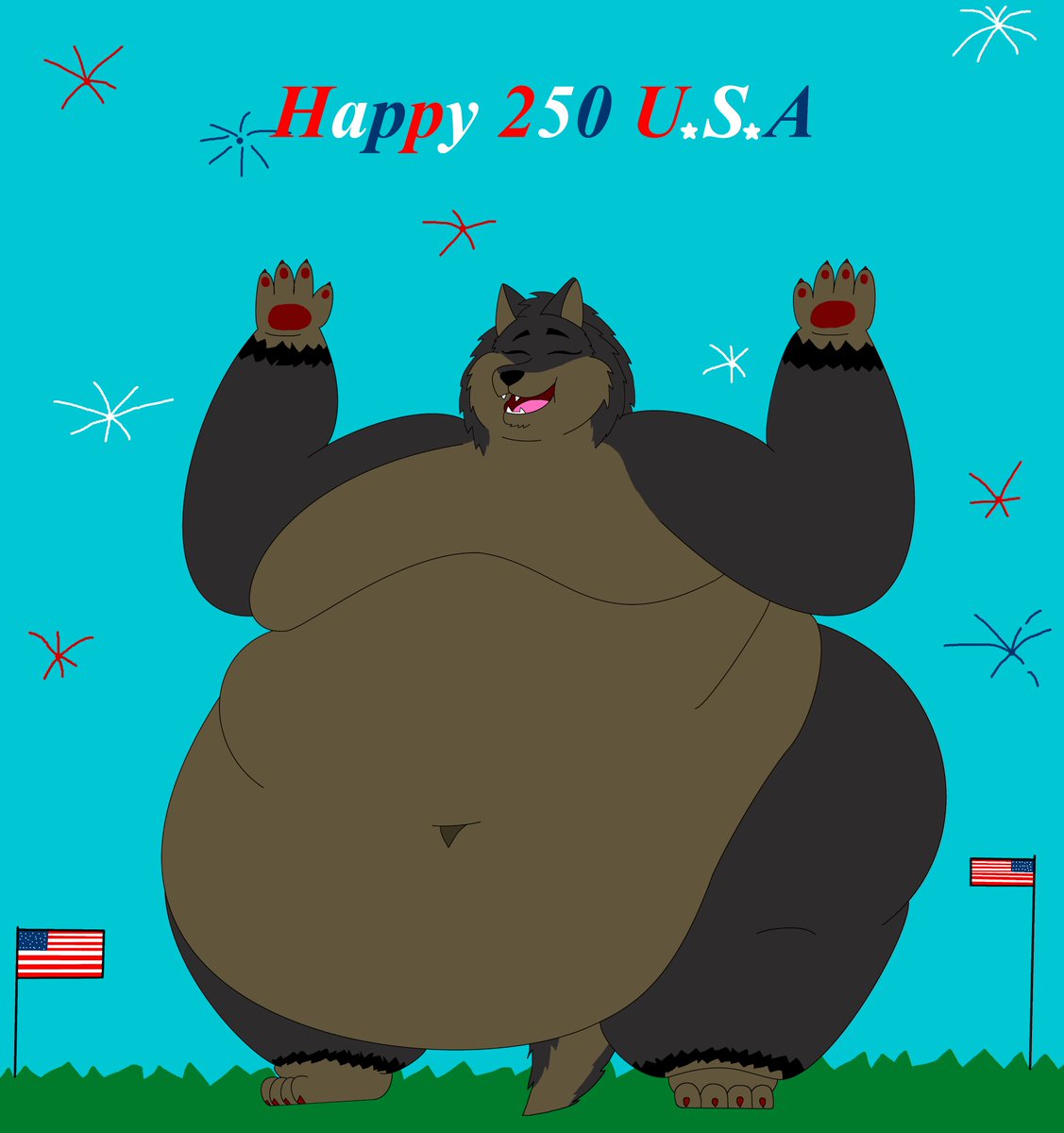 ReaperSteelwolf's tweet photo. alright here we go it's finished, sure it's a few days late but better late then never. hope everyone had a good 4th of july like me and here's to another 250 years. https://t.co/gCvYimHFA7