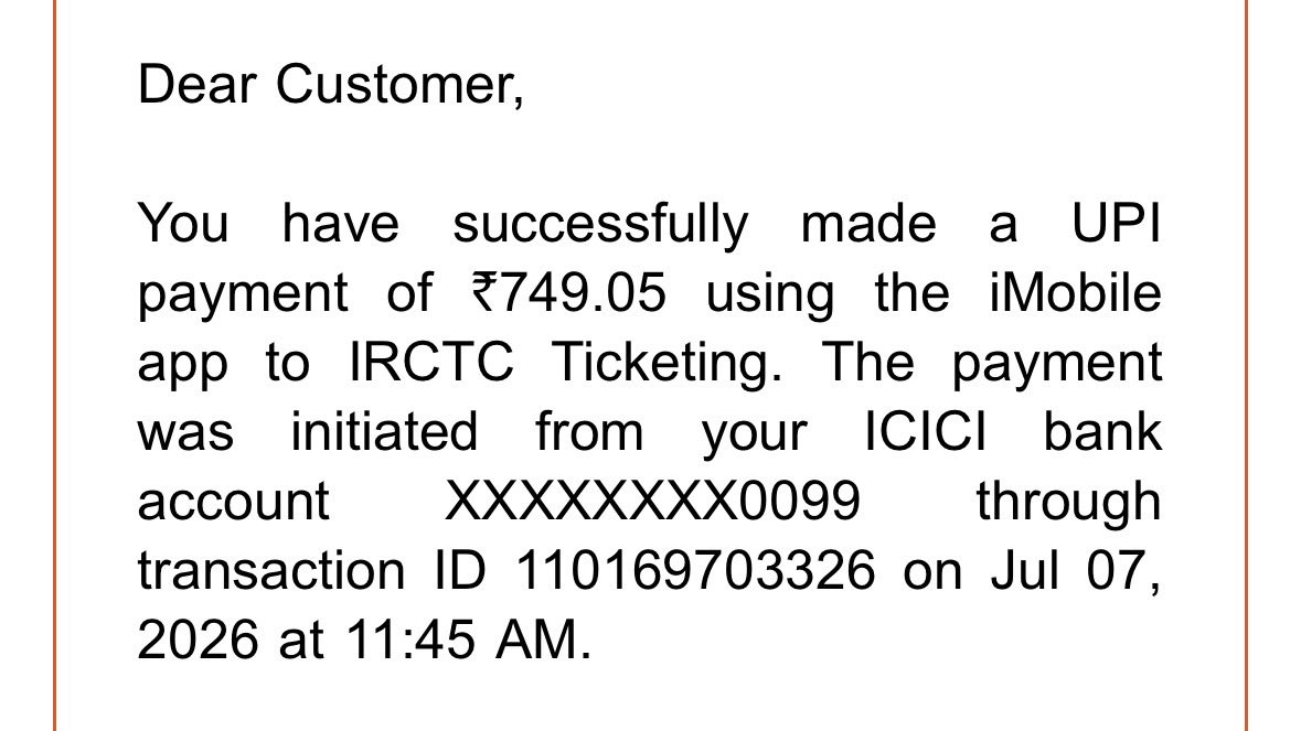 roofortwit's tweet photo. @IRCTCofficial ive paid for my ticket from jhansi to kanpur 
LJNIntercity.
But my booking hasn’t been confirmed , ive also not received any refund.
Kindly help asap https://t.co/Fp3yJ6KB7X