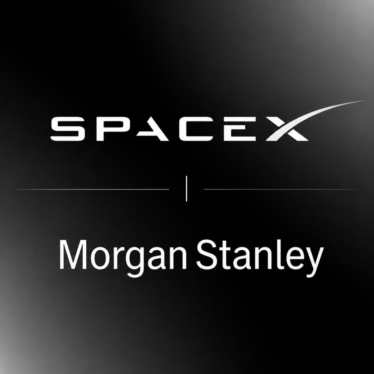 cb_doge's tweet photo. NEWS: Morgan Stanley just initiated coverage on SpaceX with an Overweight rating, meaning it expects SpaceX to outperform most investments on Wall Street.

The bank sees 90% upside and believes SpaceX could generate over $3.3 trillion in annual revenue by 2040. https://t.co/mrOyAez5Ve