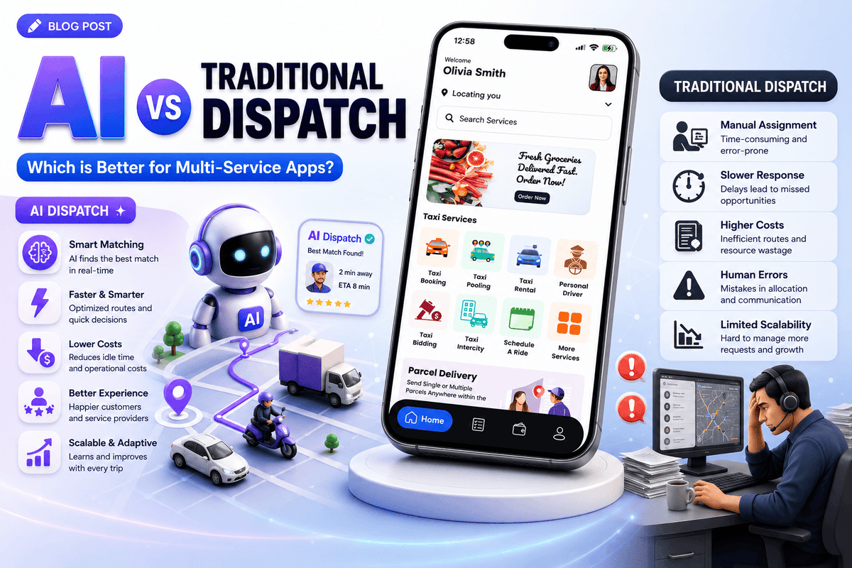esiteworld's tweet photo. 𝐀𝐈 𝐯𝐬 𝐓𝐫𝐚𝐝𝐢𝐭𝐢𝐨𝐧𝐚𝐥 𝐃𝐢𝐬𝐩𝐚𝐭𝐜𝐡: 𝐖𝐡𝐢𝐜𝐡 𝐢𝐬 𝐁𝐞𝐭𝐭𝐞𝐫 𝐟𝐨𝐫 𝐌𝐮𝐥𝐭𝐢-𝐒𝐞𝐫𝐯𝐢𝐜𝐞 𝐀𝐩𝐩𝐬?

https://t.co/Uif17YE84G

#eSiteWorld #multiserviceapps #aivstraditional #traditionaldispatch #mobileapps #softwaresolutions #aivstraditionaldispatch https://t.co/et2MOeUCbR