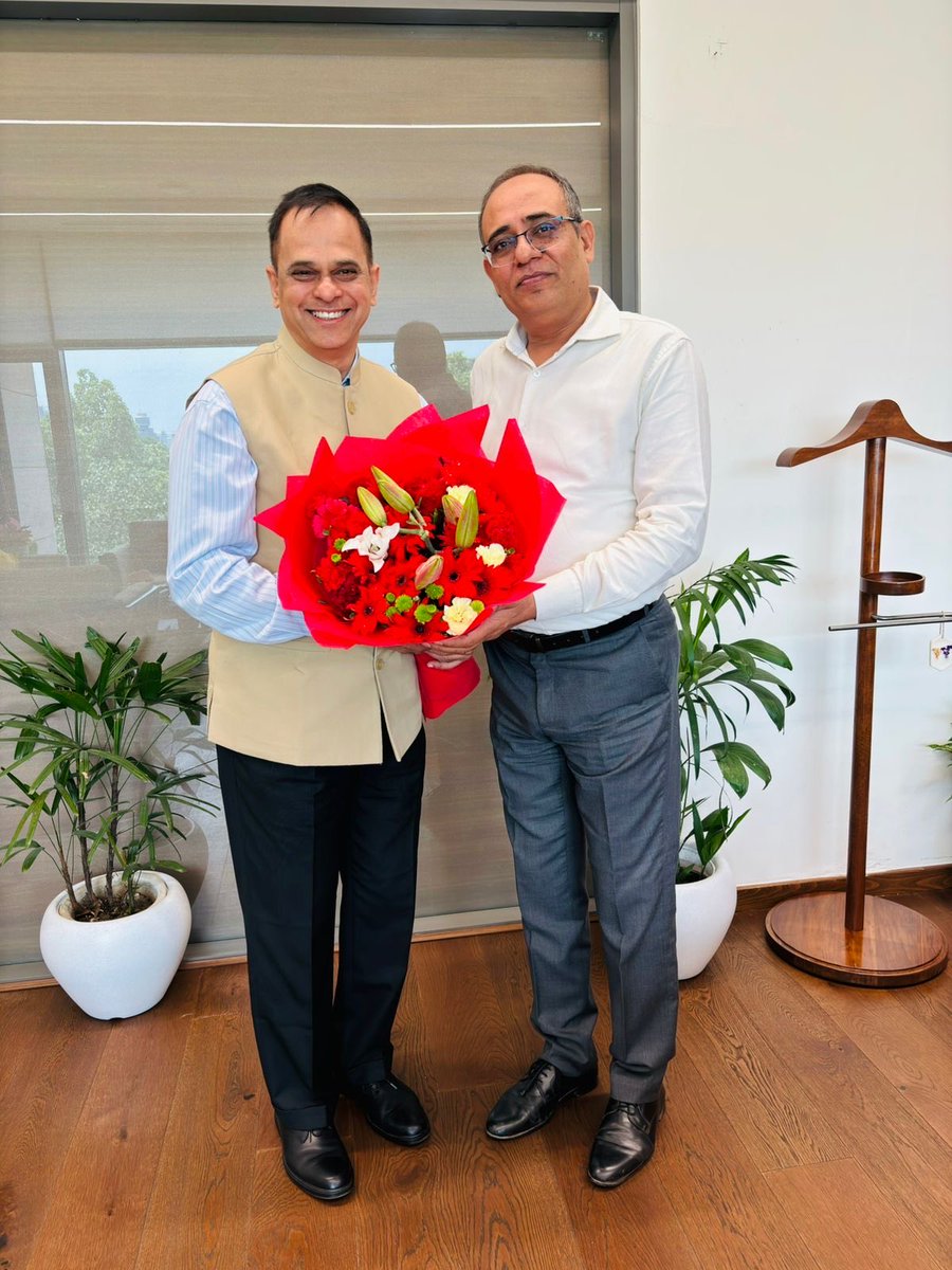 svoruganti1466's tweet photo. Meeting with Secretary Rural Development Shri Rohit Kansal ji in Kartavya Bhavan New Delhi today, discussed the roll-out of VBGRAMG scheme and orderly closure of MGNREGA Scheme in Rajasthan

7 July 2026

@BhajanlalBjp 
@DIPRRajasthan 
@RajGovOfficial 
@RajCMO https://t.co/lgXpdsQTfB