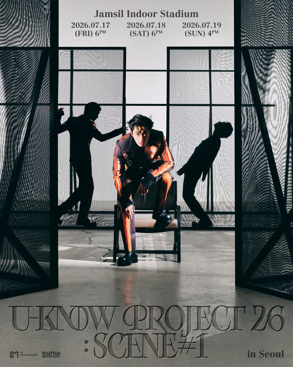 TVXQ's tweet photo. [공연장 변경 및 추가 티켓 오픈 안내]

U-KNOW PROJECT 26 : SCENE#1 in SEOUL 

오는 7월 17일(금) ~ 19일(일) 티켓링크 라이브 아레나에서 진행 예정이었던 U-KNOW PROJECT 26 : SCENE#1 in SEOUL은 공연장 이용이 어려운 상황이 지속됨에 따라, 
원활한 공연 개최를 위해 부득이하게 장소를 변경하게 되었습니다.
대관 승인 절차로 인해 공연을 기다려 주신 관객 여러분께 공지가 다소 늦어지게 된 점 사과드립니다. 공연장 변경에 따른 하기 안내 사항을 반드시 확인하시어, 공연 관람에 혼동이 없으시기를 바랍니다.

▶ 변경 전 : 티켓링크 라이브 아레나 (구. 핸드볼경기장)
▶ 변경 후 : 잠실실내체육관

▶ 추가 티켓 오픈
🎫 2026.07.08 (수) 8:00 PM (KST)

공연장 변경에 따른 좌석 재배정, 추가 티켓 오픈, 환불 및 티켓 수령 관련 세부 안내는 아래 예매처 공지를 확인해 주시기 바랍니다.

🔗https://t.co/rZGje0mEzX

공연장 변경으로 인해 관객 여러분께 불편과 혼란을 드리게 된 점 양해 부탁드립니다. 보다 안전하고 원활한 공연이 진행될 수 있도록 최선을 다하겠습니다.

[Venue Change & Additional Ticket Sales Notice]

U-KNOW PROJECT 26 : SCENE#1 in SEOUL

Due to the continued unavailability of the originally scheduled venue, U-KNOW PROJECT 26 : SCENE#1 in SEOUL, 
which was scheduled to take place at ticketLINK LIVE ARENA from July 17 (Fri) to July 19 (Sun), has been relocated to ensure the smooth operation of the concert.
We sincerely apologize for the delay in this announcement due to the venue approval process.
Please read the following information regarding the venue change carefully to avoid any inconvenience when attending the concert.

▶ Previous Venue: ticketLINK LIVE ARENA (formerly Handball Gymnasium)
▶ New Venue: Jamsil Indoor Stadium

▶ Additional Ticket Sales
🎫 2026.07.08 (WED) 8:00 PM (KST)

For detailed information regarding the venue change, seat reassignment, ticket sales, refunds, and ticket delivery, please refer to the official ticketing notice below.

🔗https://t.co/eRY4oSrd0s

We kindly ask for your understanding regarding the inconvenience and confusion caused by this venue change. We will do our utmost to ensure a safe and smooth concert experience for everyone.

#UKNOW #유노윤호
#TVXQ! #동방신기 #東方神起
#UKNOW_PROJECT26
#UKNOW_CONCERT_TOUR