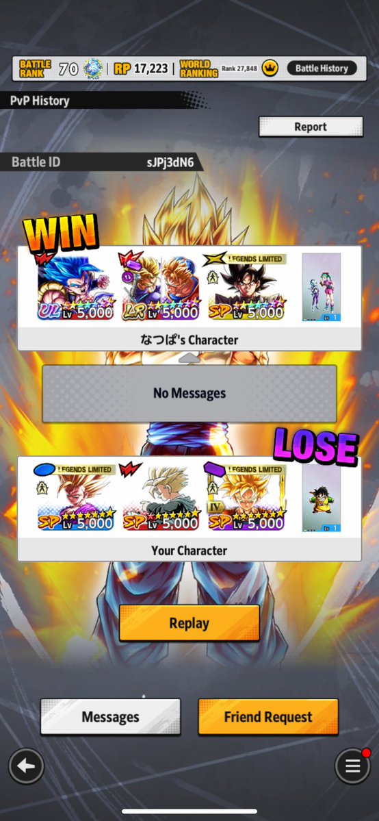 vegetablelova49's tweet photo. Most maddening match ive had in a while
How do these guys get the new units? Random mid range active gauge and sidesteps all game fucking won it too
This guy only won dud to his characters stars
And the rsn im using hybrids i only have ONE NEW UNIT FROM THE ENTIRE ANNI https://t.co/KNpcKjDDrt