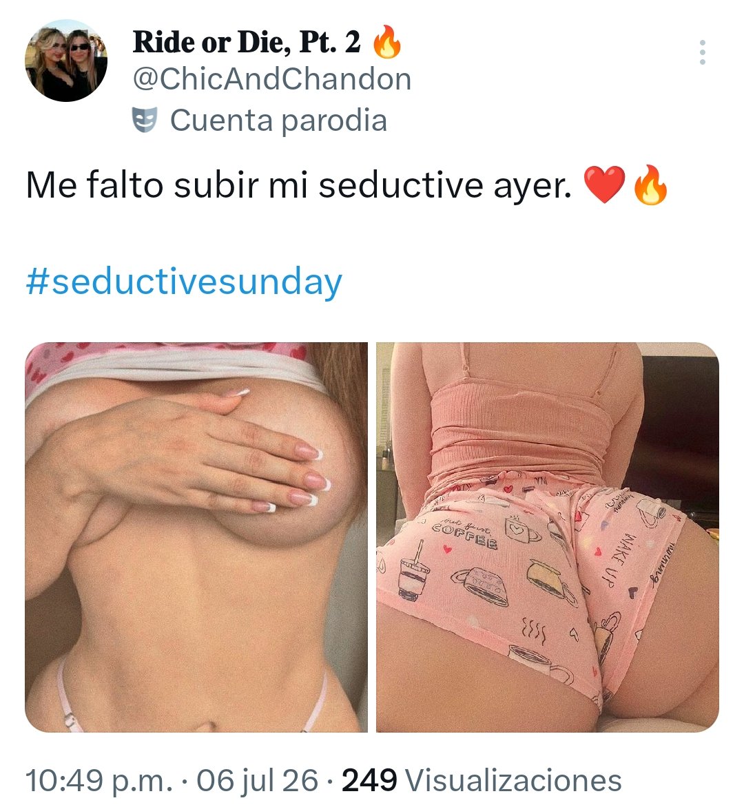sxulf's tweet photo. Amiga, tan siquiera cámbiales el filtro. 😭

No entiendo cómo dio hasta publicaciones mías de hace un año, pero qué onda? Tampoco es como que yo edite, solo les pongo un filtro, pero wtf?? https://t.co/H9G0UmEcgR