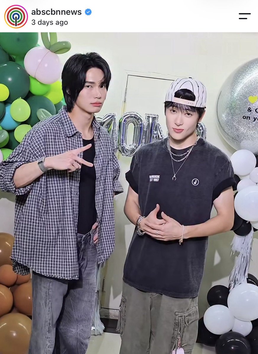 Aomshiro225's tweet photo. IG: abscbnnews 2.1M ลงภาพ Prada Boy พี่แจฮยอนและน้องวินเมด้วย 

📌 https://t.co/IGdUx0tm0v

#winmetawin #JAEHYUN https://t.co/HsorDndxKG