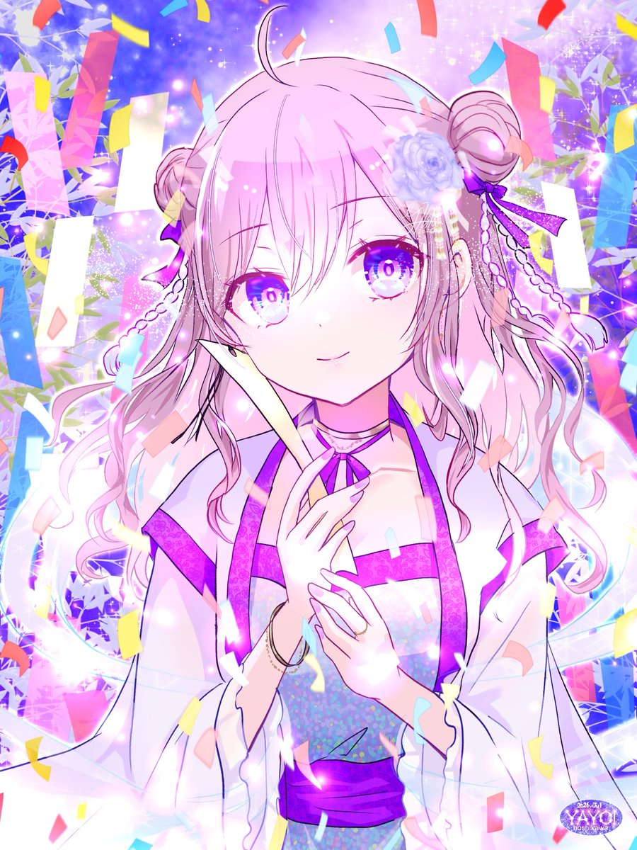 hoshikawayayoi's tweet photo. Color Echoes@AI4106

たくさんの願いが星に届きますように〜🎋
投稿先もよろしくお願いします✨
→ https://t.co/2IkUP8hc18

#Tanabata #ibispaint  #イラスト　#七夕　#アイビス https://t.co/PUYMUCC6cR