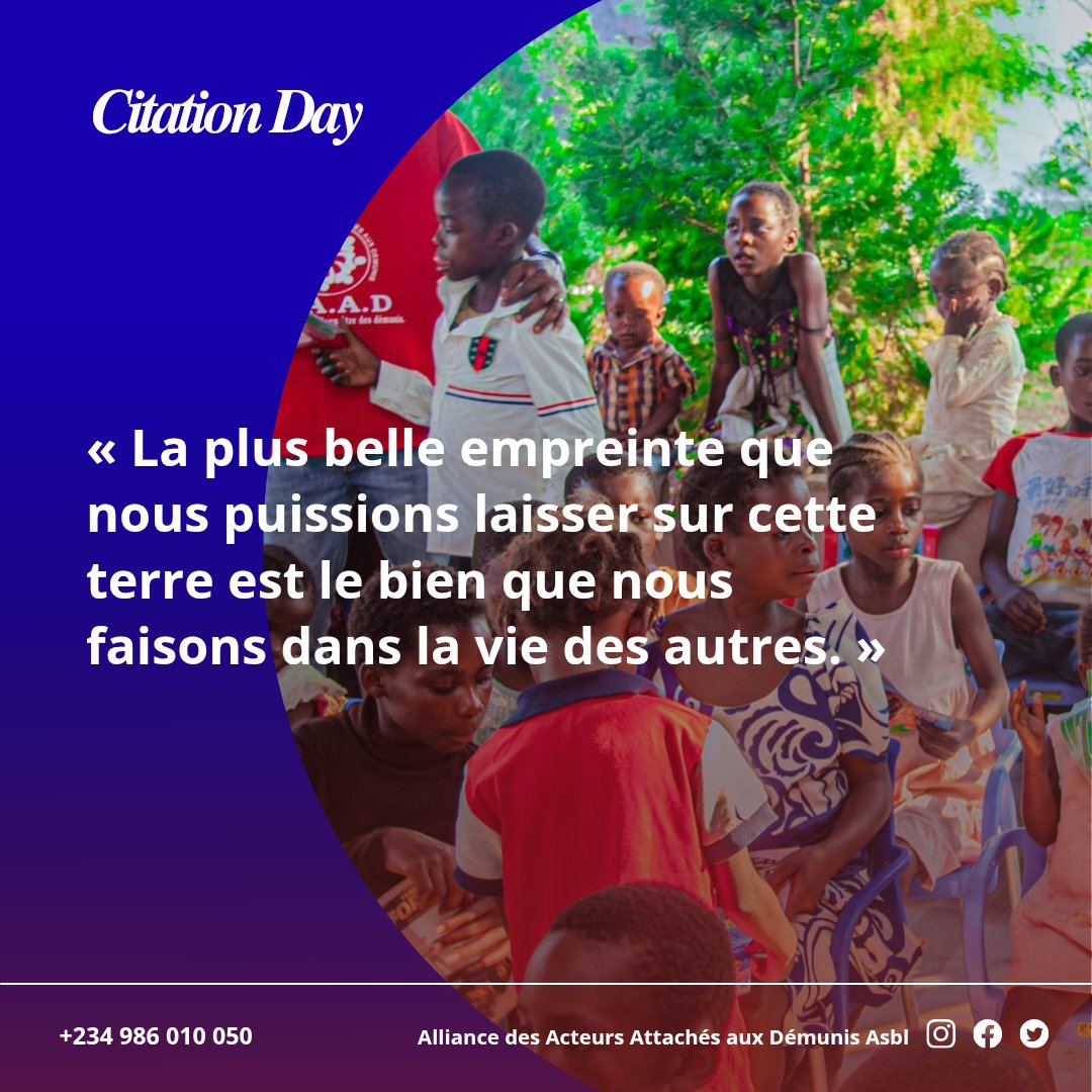 aaadasbl1's tweet photo. La vie prend tout son sens lorsque nous devenons une source d'espoir pour ceux qui en ont besoin. Chaque geste de solidarité, aussi discret soit-il, est une graine semée pour construire une société plus juste, plus fraternelle et plus humaine. #AAADASBL https://t.co/zbqEQINHtN