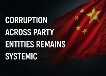 meng_yao1's tweet photo. China’s message is severe: massive corruption can bring not only disgrace and confiscation, but death. #OnePartyCorruption #CorruptionCrackdown https://t.co/NX8v3Psabj