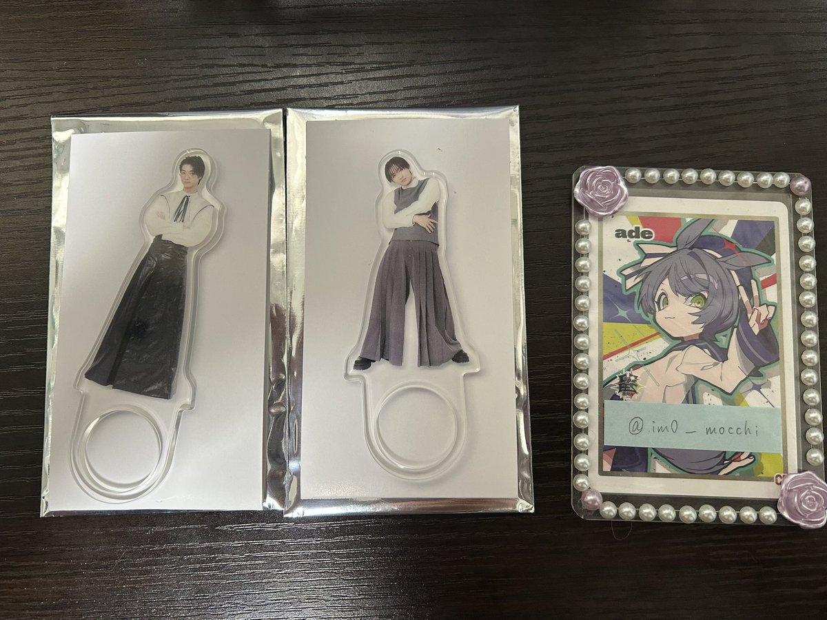 im0_mocchi's tweet photo. 【交換】
原因は自分にある。げんじぶ 仮ノ現  ランダム アクリルリング

譲: 吉澤、桜木

求: 武藤

郵送またはエビライ14日手渡し
お気軽にお声掛けください🙇🏻‍♀️ https://t.co/h3M6wKlO94