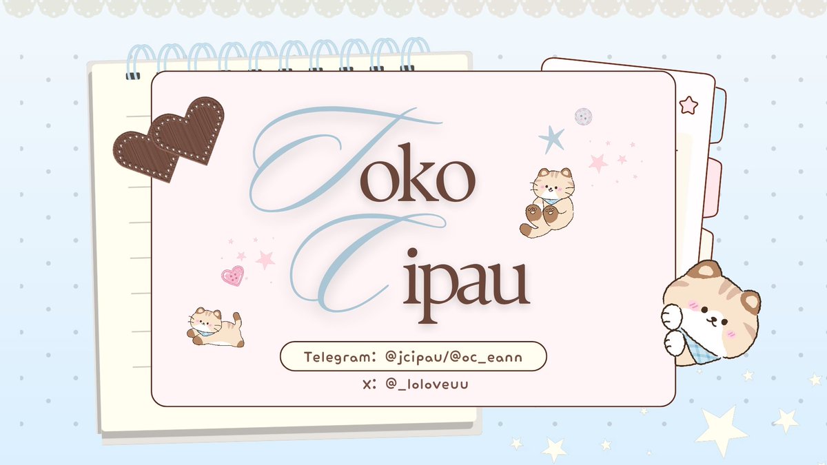 _loloveuu's tweet photo. Butuh hiburan, aplikasi premium, atau bantuan tugas sekolah/kuliah? Sini merapat, semua ada dengan harga ramah kantong! 🐾💖
💌 Order: https://t.co/jAUhwRoWrd
#zonauang #belanja #wtb #apkpremium #jokitugas https://t.co/hdSbuop2y4