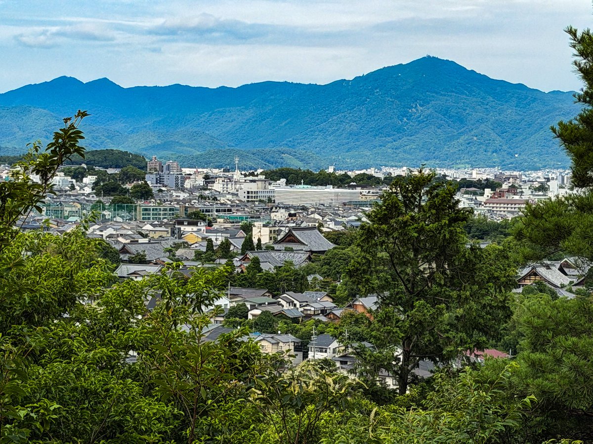 POM_F15J's tweet photo. 山猫氏に触発されて双ヶ丘を仁和寺から花園駅まで歩いた。
これは楽で良い散歩道😃 https://t.co/SKN1lqLWGa