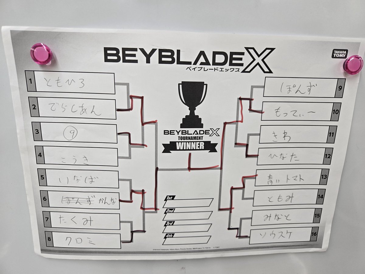 chandelure_ex's tweet photo. 第２９回鳥取ベイブレード交流会おつかれさまでした!
初めてベイ交流会来られた人が沢山で参加ありがとうございました

S１大会優勝🏆　大次郎さんでした
おめでとうございます🎉

次回は第２日曜日、8月9日予定です https://t.co/L4rYc9EFlm