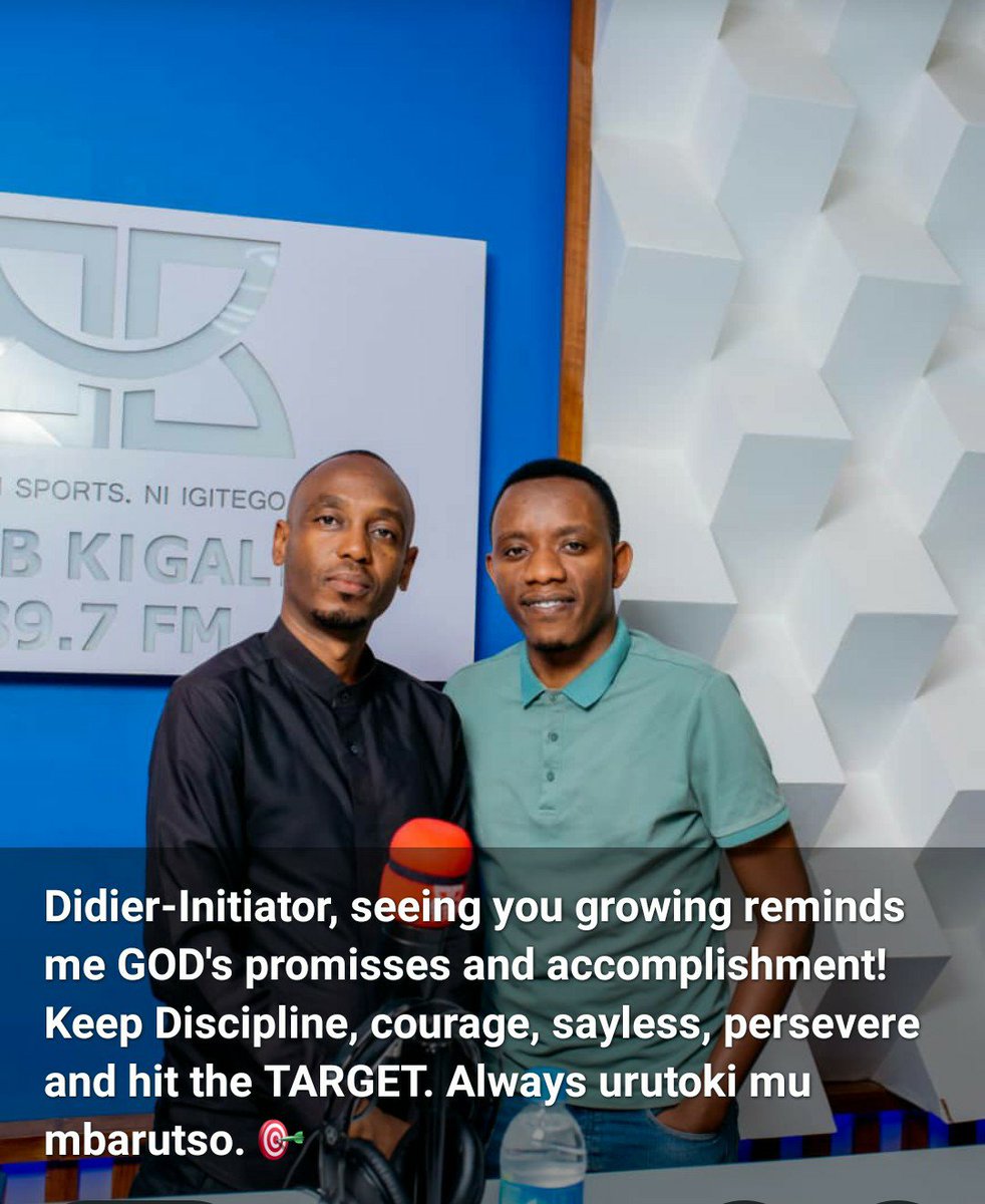 EngineerMagogo's tweet photo. Musore wacu @didier_rwanda, Warakoze 🤝 INTSINZI ITEKA. https://t.co/oeat8a5lTi