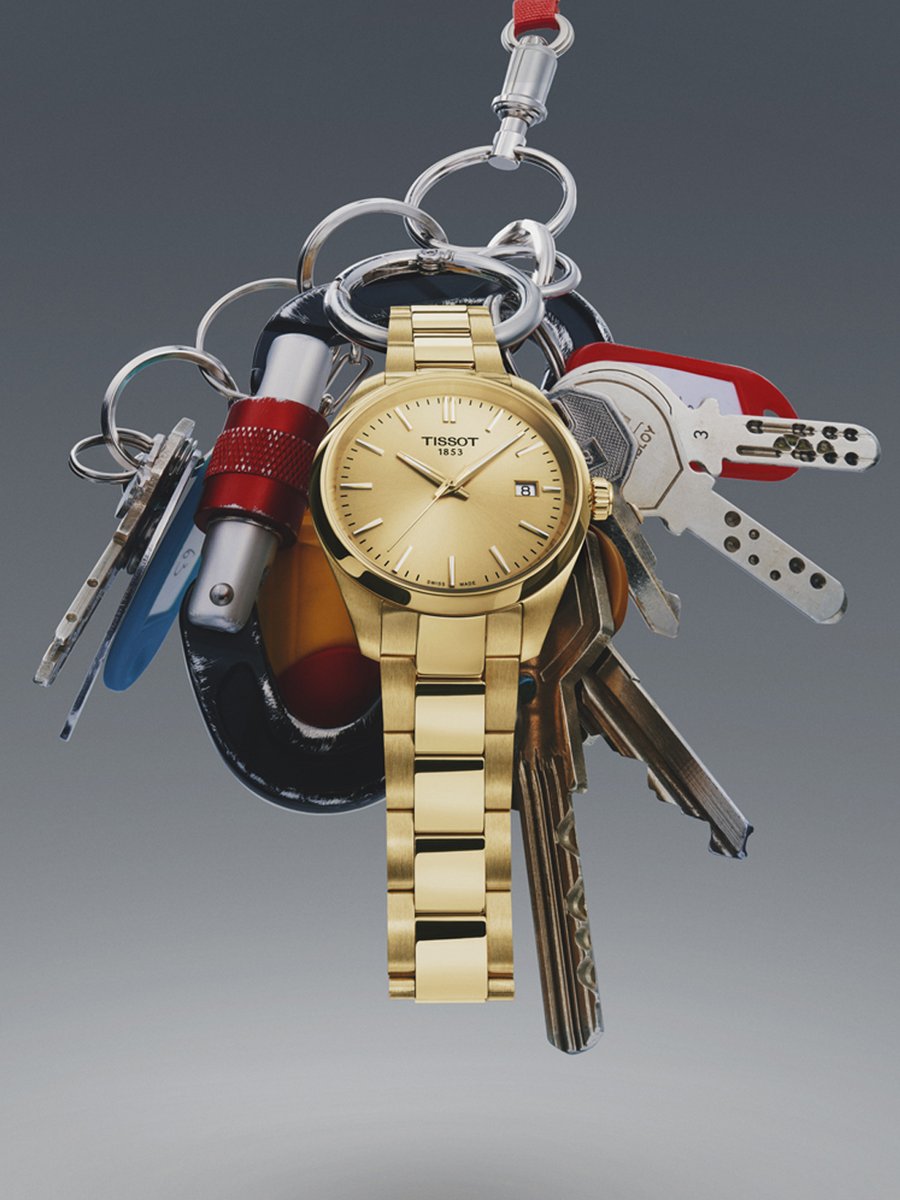 MinutaCZ's tweet photo. Tissot PR 100 34 mm v celozlatém provedení je elegantní připomínka toho, že nová kapitola si zaslouží nový styl.

Swiss watches since 1853.

Kde je vyzkoušet? 
https://t.co/S7MBGcFv52 https://t.co/eu6R6vTZ3Q