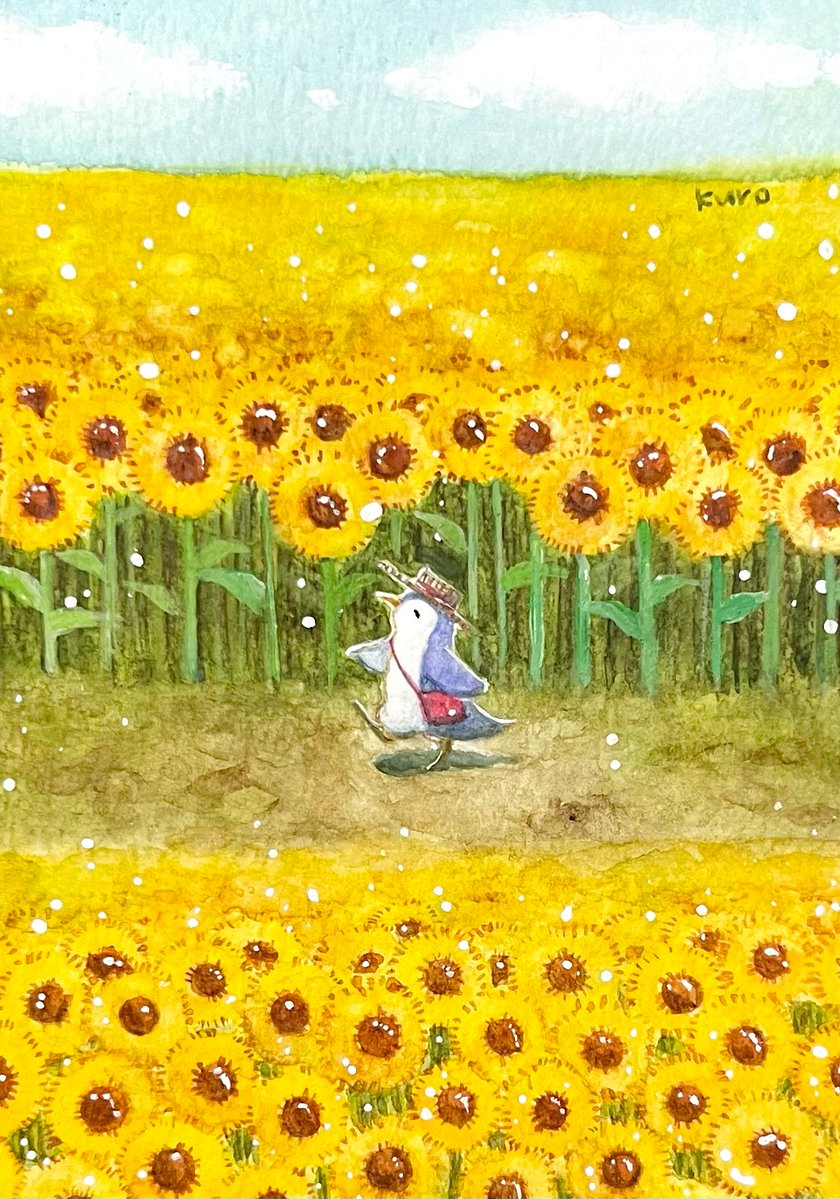 kuropotato96's tweet photo. 夏のおさんぽ🌻 https://t.co/ojPnL0Gkfz