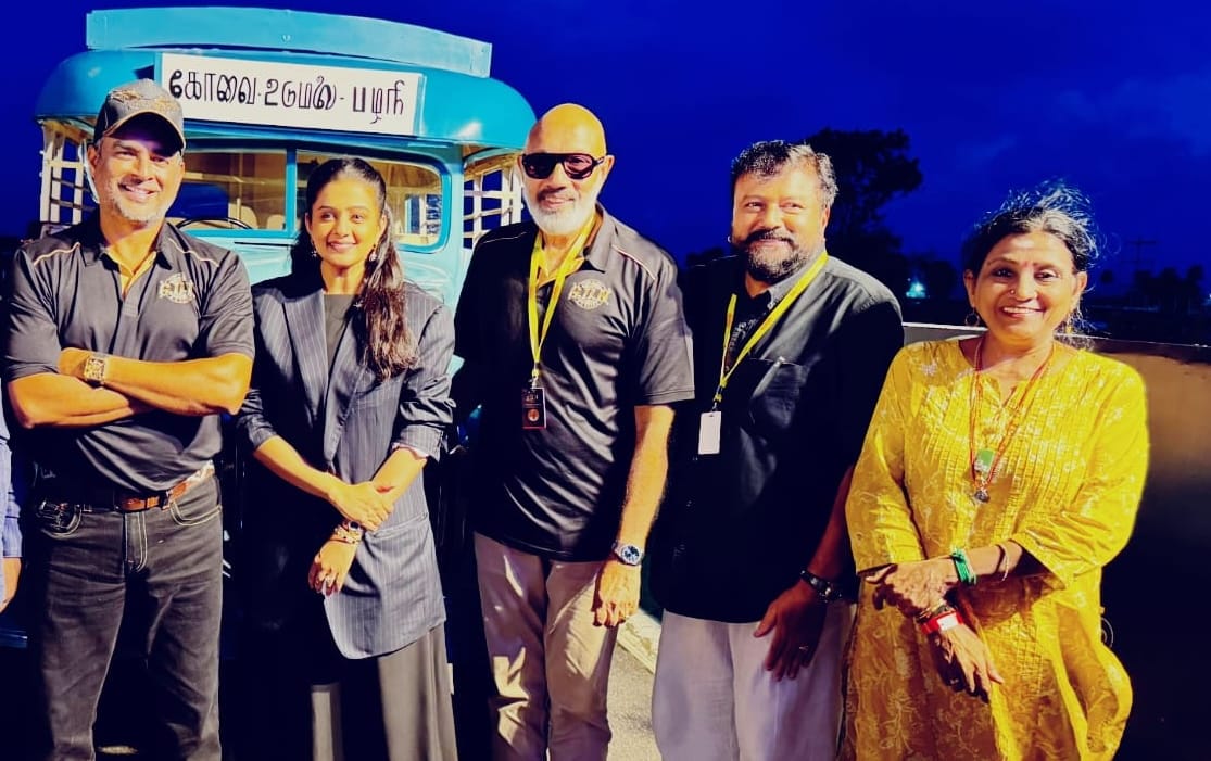 anupama2k's tweet photo. With @ActorMadhavan in Coimbatore, aboard a 100 year old bus, talking about GD Naidu, the man he calls the Edison of India. What a lovely afternoon. My interview in today's @DeccanChronicle.
@officialdushara @SureshChandraa @AbdulNassaroffl @DoneChannel1 https://t.co/hcjlrqJvCE