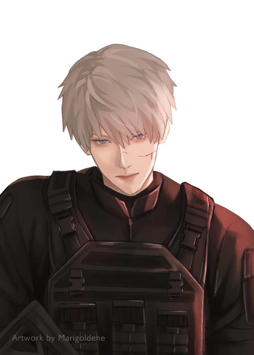 Marigoldene011's tweet photo. I cant decide which hairstyle is better so yeah i’ll just upload them both 🫶🏻

(Hope you dont mind me drawing xav a lot recently) https://t.co/ZyjjE7IBWC