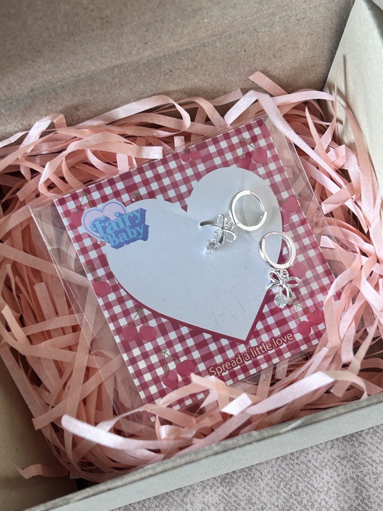 nesannyaa's tweet photo. ปล่อยต่างหูโบว์ห่วงของ Fairybaby

160.- รส (new)

#ส่งต่อต่างหู #ส่งต่อเครื่องประดับ https://t.co/VefYT2IV2U