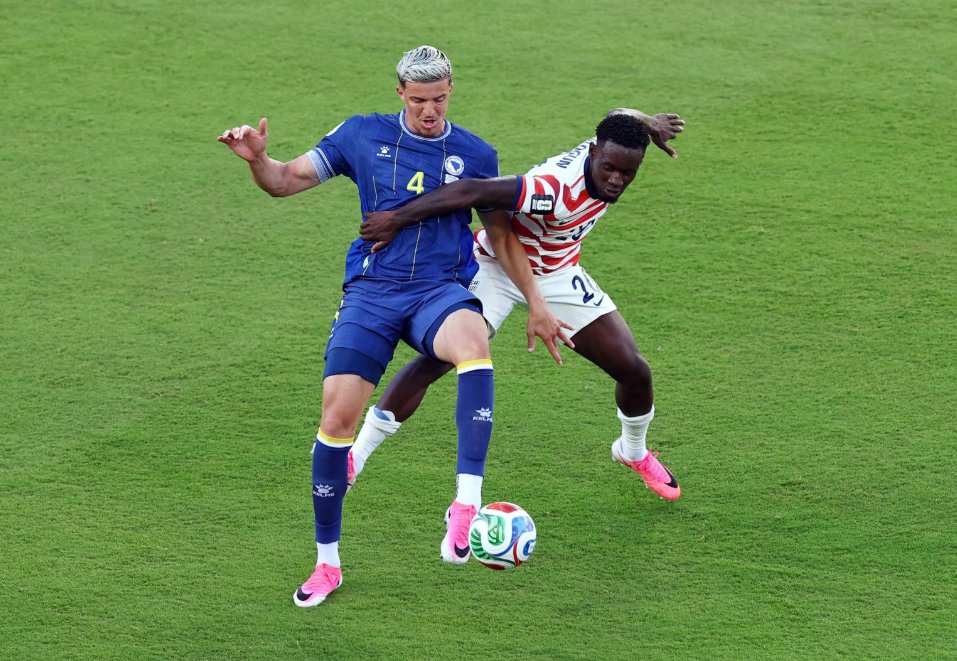 EdgeTooEarly's tweet photo. Trump called FIFA to get his striker back on the pitch. He won. Then the US lost 4-1 anyway. 😐

Here's the whole story in one line: the most powerful man in the world spent political capital to overturn a red card — and it changed nothing.

Folarin Balogun got a straight red against Bosnia. Automatic ban. He'd miss Belgium. Trump picked up the phone, called Infantino, the White House built a legal case, and FIFA did something it hadn't done in 56 years: suspended the ban. Balogun played. The whole world watched to see if the intervention would matter.

Belgium won 4-1. 🎯

This is the part that fascinates me. Belgium was the favorite going in. The market didn't care who the US had available. It priced Belgium to win comfortably — and Belgium won comfortably. One extra striker didn't move the outcome, because the outcome was never about that striker. It was about two teams, and one was just better.

You can pull every string. You can call the governing body. You can bend a 56-year-old rule. You can put your guy back on the field. And the scoreboard still doesn't care. The result was priced correctly before the first whistle, and no phone call from any capital on earth was going to reprice it.

That's the thing people miss about outcomes that are actually settled. Intervention feels powerful. It generates headlines. It changes the roster. But it doesn't change the probability. Belgium was better. The market knew. Balogun playing or not was noise around a signal that was already locked.

Power can change the inputs. It can't change the math. Ask the scoreboard. 🥸

Was the red-card fight worth it for a 4-1 loss? Drop your take. 🍿