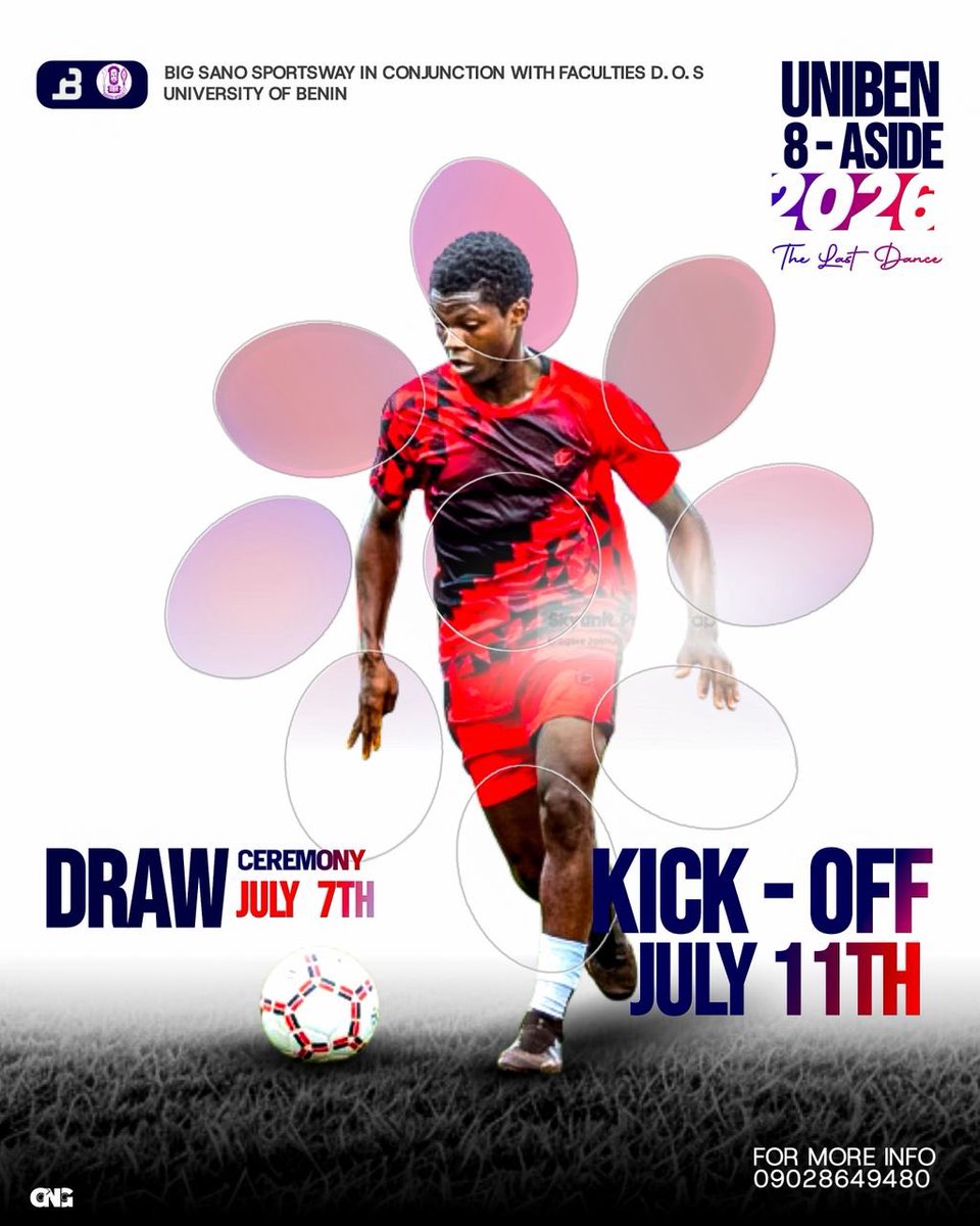 sanoboy20's tweet photo. 🚨UNIBEN 8 ASIDE DRAWS TODAY!! https://t.co/mUVFKWeRzV