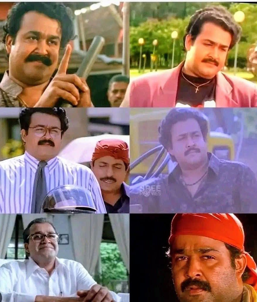 AmalAnandK714's tweet photo. By The Way, I'm ain't forget 

Same Year,all these done by One and only Complete Actor #Mohanlal 🛐🔥

1997 witnessed Peak Moment in his filmography 🙌

Career Best roles, Critically huge acclaimed movies, Oscar entered movie and big commercial Sucess 🥵🔥 https://t.co/kKpybisbeT
