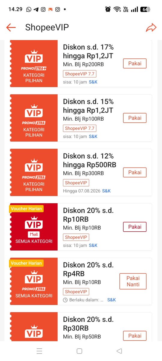yonsju's tweet photo. Open jasa co shopee VIP
✓500p/1voc
✓max 3toko 
✓data 100% aman&amp; langsung hapus
✓bisa cek harga dulu 
✓bisa req pengiriman&amp;notes 
✓pay only spay
✓bisa cod
Yang berminat bisa dm aku ya atau ke telegram aku yang ada di bio. 
t. Open jasa co shopee VIP #zonauang #zonacuan https://t.co/fBTDVUgEHA