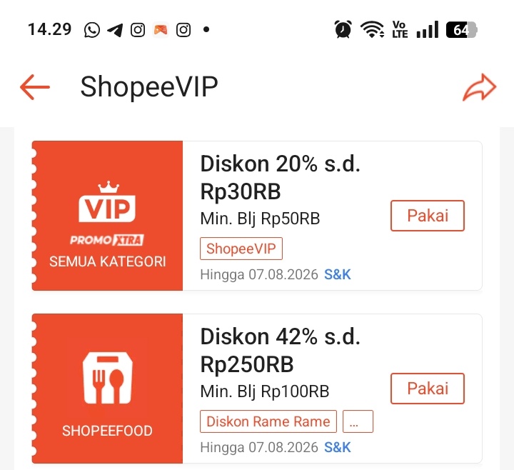 yonsju's tweet photo. Open jasa co shopee VIP
✓500p/1voc
✓max 3toko 
✓data 100% aman&amp; langsung hapus
✓bisa cek harga dulu 
✓bisa req pengiriman&amp;notes 
✓pay only spay
✓bisa cod
Yang berminat bisa dm aku ya atau ke telegram aku yang ada di bio. 
t. Open jasa co shopee VIP #zonauang #zonacuan https://t.co/fBTDVUgEHA