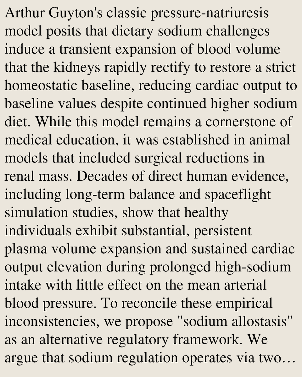 CVCY's tweet photo. Sodium Allostasis: A New Paradigm for Understanding Cardiovascular Volume Accommodation

James Brian Byrd
https://t.co/PHjRki2Jgf [𝚚-𝚋𝚒𝚘.𝚃𝙾] https://t.co/Qy8hAUgTPE