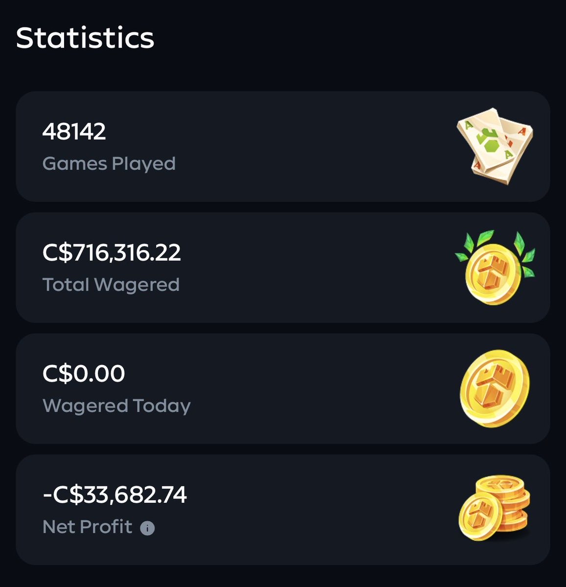 DonSalThe3rd's tweet photo. @WatchGamesTV @gamdom Congratulations! What a parlay 👏
ID stickysticky thanks ibby ❤️ https://t.co/EhUD51aaBT