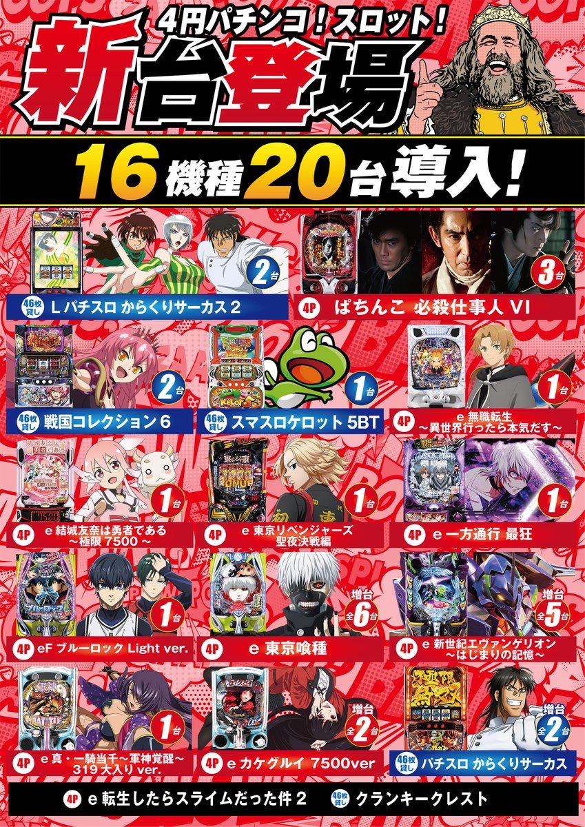 こんばんは😆 こうちゃんです✌️ 7月8日【水曜日】 👑朝9時開店