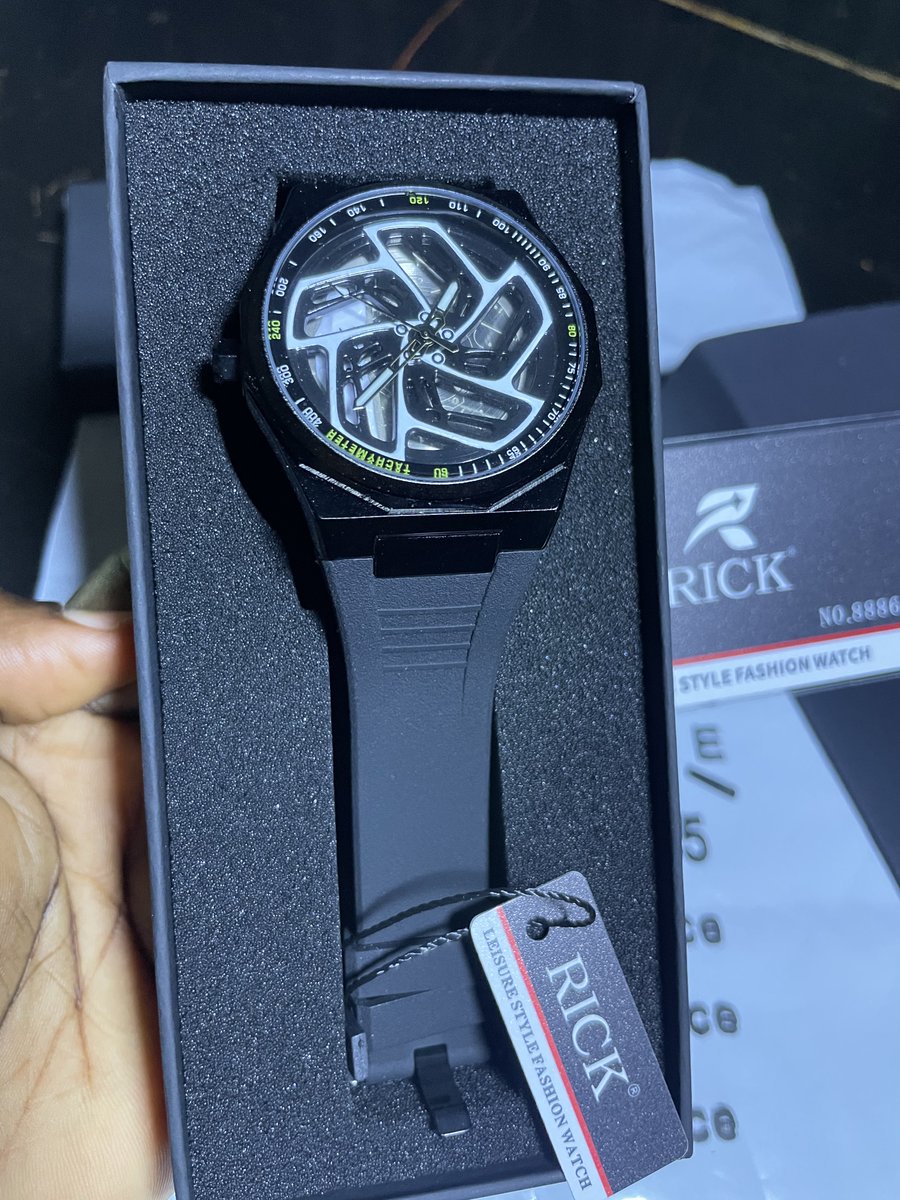 MelaTimepiece's tweet photo. Rick Rotating wristwatch.

🏷️ 23,000

Fully Boxed

Location Port Harcourt 
Delivery Nationwide https://t.co/CRfRHrGybN