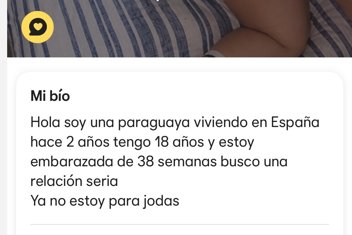 Albertmirp's tweet photo. “Ábrete una app de citas, te irá bien”. 

La segunda persona que me aparece:

De verdad, esto es un manicomio. https://t.co/hDPuugjUWo