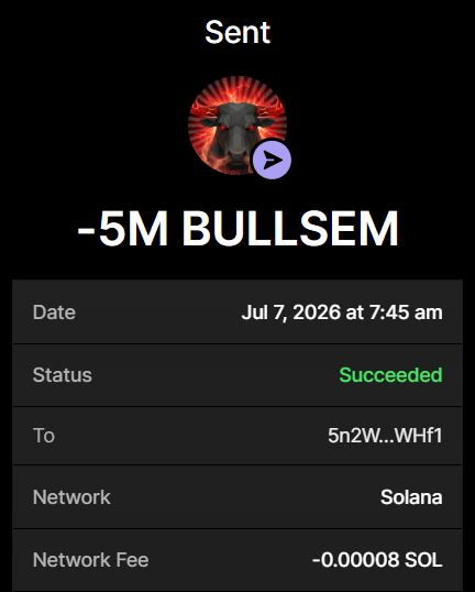 The Unstoppable Bull $BULLSEM tweet media