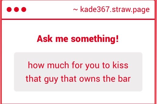 KAD6_3_7's tweet photo. I’m not the model people pay to kiss…so I wouldn’t say it’s about an amount of money. Is he a good kisser? Will he give me a discounted bottle to take home if I kiss him? https://t.co/C38bwykeyc