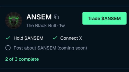 shanto3444's tweet photo. $ANSEM Airdrop Update🔥

The $ANSEM airdrop claim page has officially been added to Bullpen.

If you've been participating in the campaign or believe you may be eligible, now's the time to check your status.

✅ Visit the claim page on Bullpen
✅ Connect your wallet
✅ Verify your eligibility
✅ Follow the claim instructions if you're selectedIf 

you qualify, congratulations 🎉 If not, keep an eye on official updates for future campaigns and opportunities.