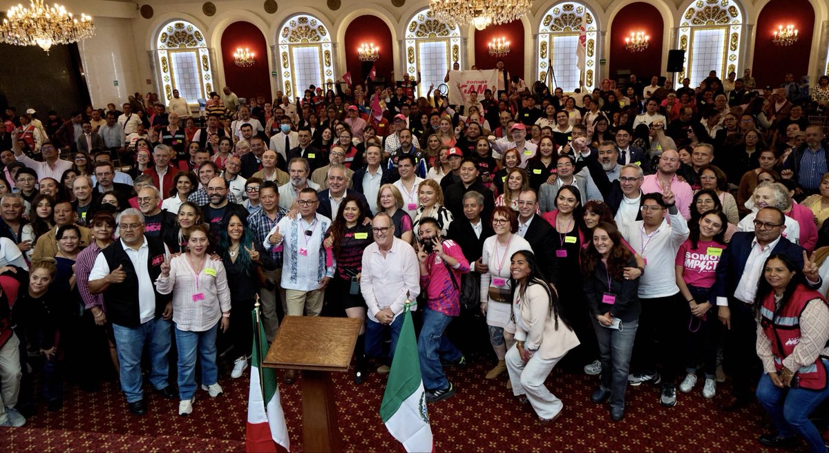 RicardoParadaR's tweet photo. Este fin de semana participé en la Asamblea Estatal de Somos MX CDMX y asumir la responsabilidad de ser Consejero Estatal. Gracias por la confianza. Felicidades a Juan M. Orozco y al nuevo Comité Estatal. ¡Seguimos trabajando por la CDMX y Cuauhtémoc!
#SomosMX #CDMX #Cuauhtémoc https://t.co/2WLoLOWITJ