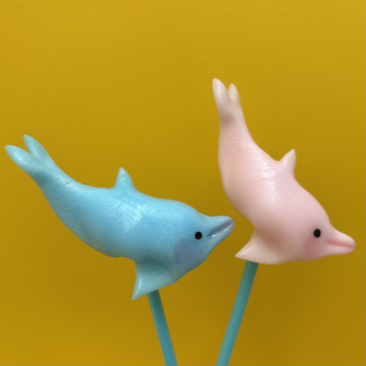まるで本物👀 実は「あめ細工」です🍬🐬 「旅する水族館」では ODOLL