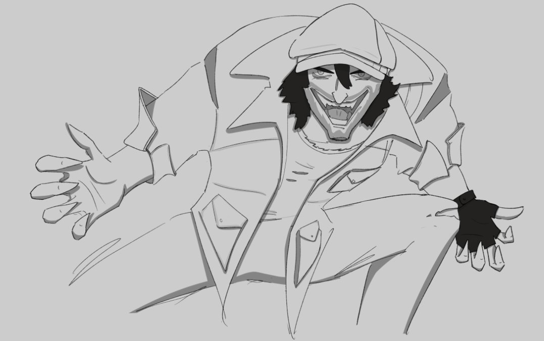 DeeDunny's tweet photo. Da Drifter ready to attack 
#drifter #deadlock #deadlockfanart #fanart https://t.co/j3XzHi4TGD