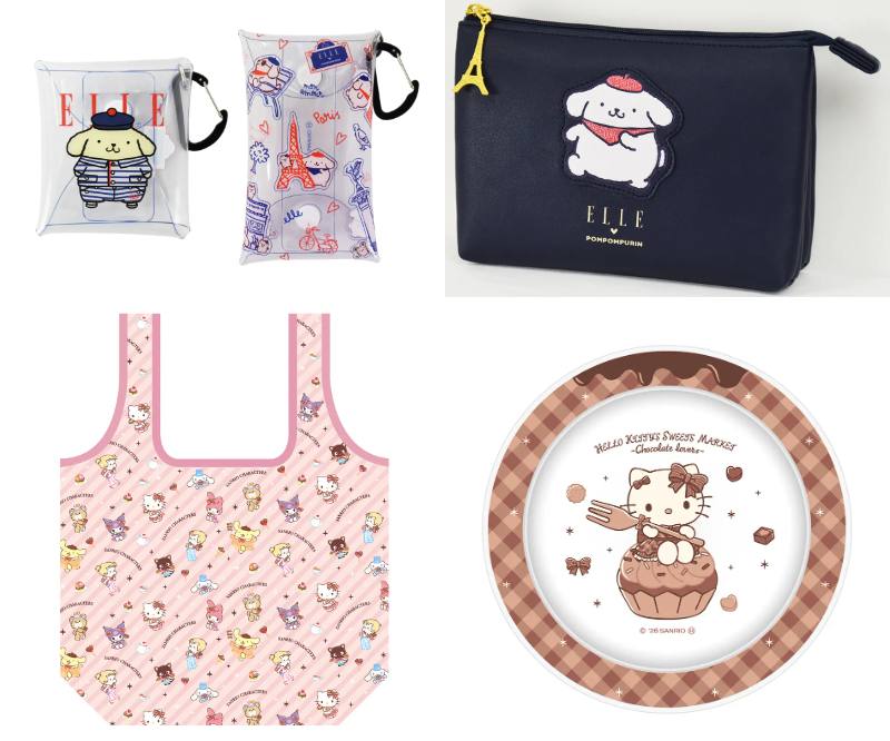 sanrio_oshikatu's tweet photo. ＼⚠️まもなく開催スタート📣🆕／
『HELLO KITTY’S SWEETS MARKET -Chocolate lovers-』、明日7/8(水)～ジェイアール京都伊勢丹にて開催スタート🥹🍫
"チョコレート"をテーマにした限定グッズ、「ELLE×ポムポムプリン」コラボアイテムも販売されるよ🥹
ぜひ遊びに行ってみてね🙆‍♀️

✅ジェイアール京都伊勢丹10階  催物場
2026年7月8日（水）～7月20日（月・祝）
https://t.co/KDlFcIvYH8

#サンリオ #サンリオキャラクターズ #ポップアップストア