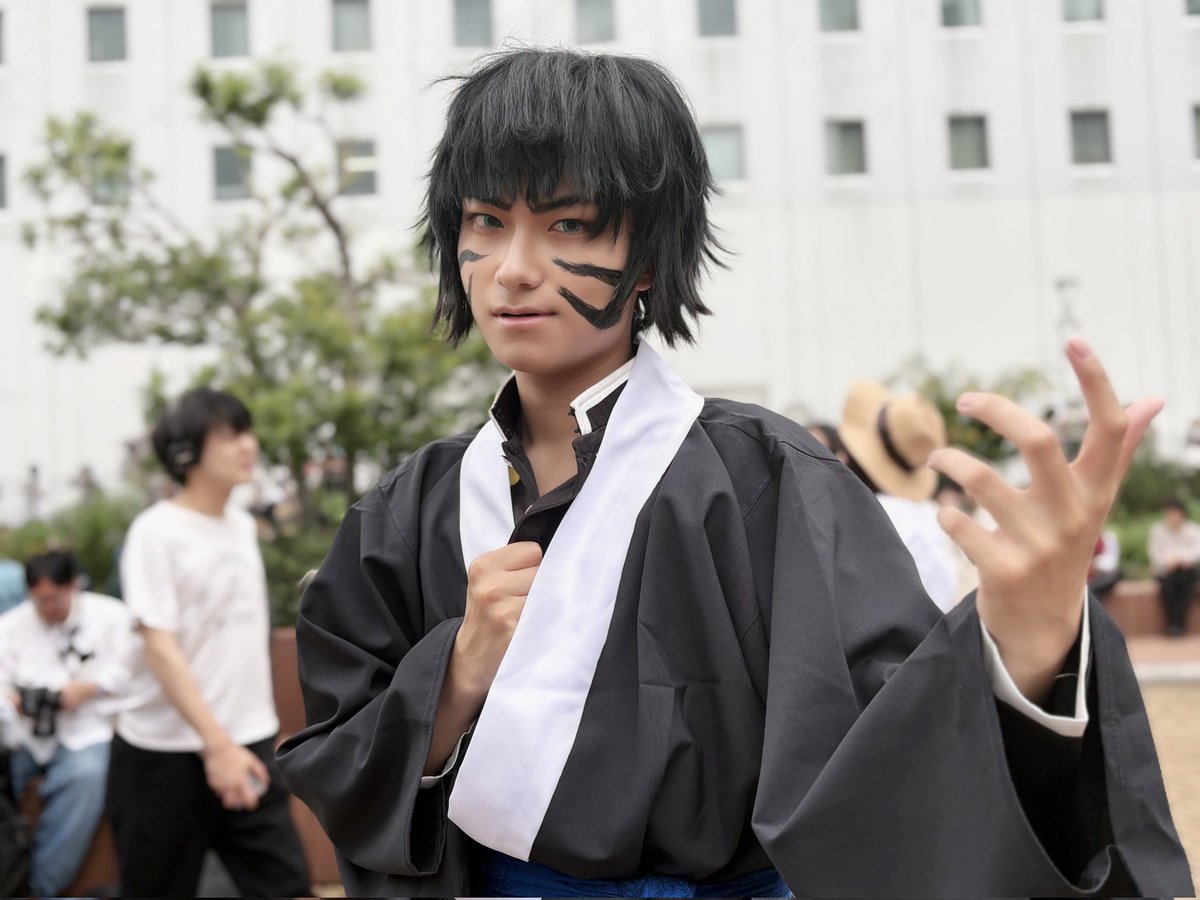 x_vntr's tweet photo. 鬼滅の刃 / 獪岳
📸 @honemaru_cos
#アコスタ池袋 #cosplay https://t.co/lhgSiPTYNq