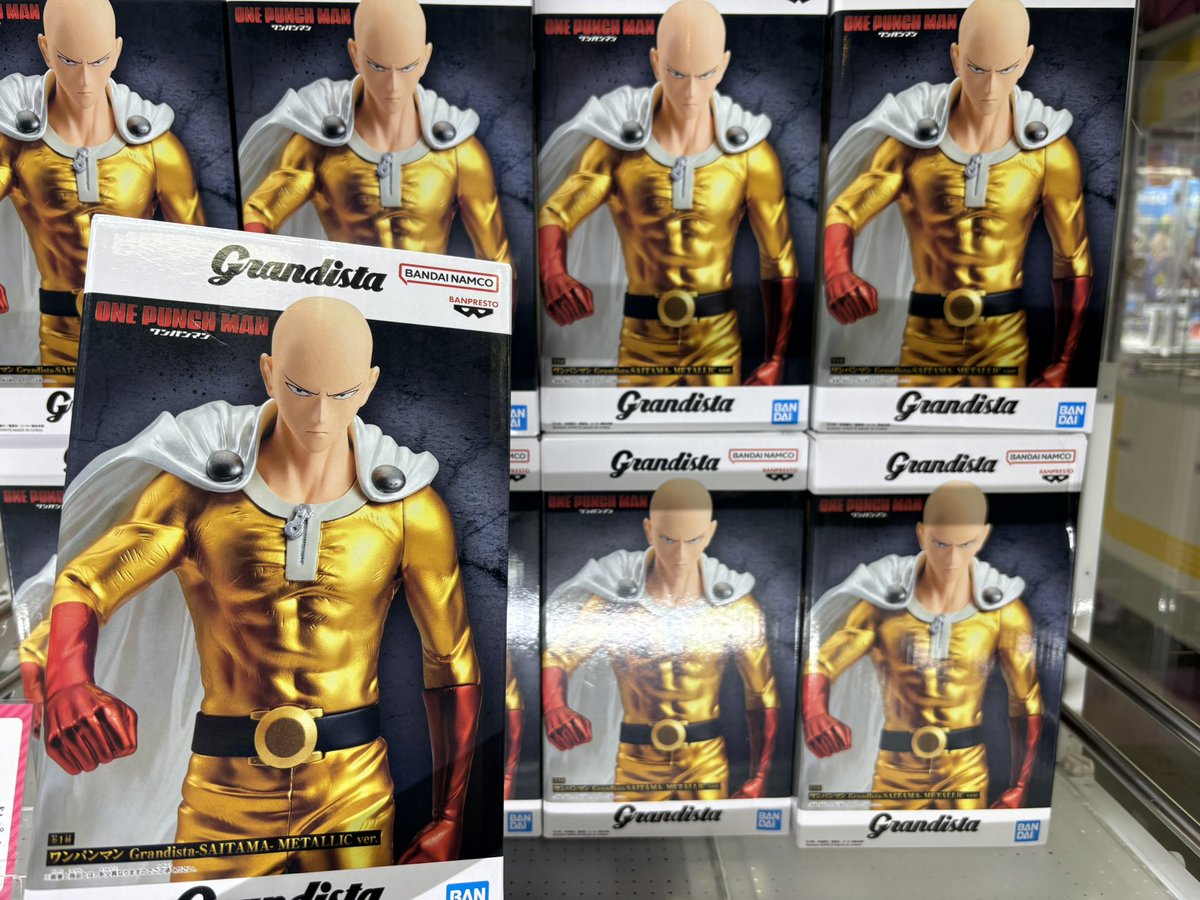 ワンパンマン　Grandista 18体セット 👊新景品入荷情報👊 『ワンパンマン Grandista-SAITAMA- METALLIC ver