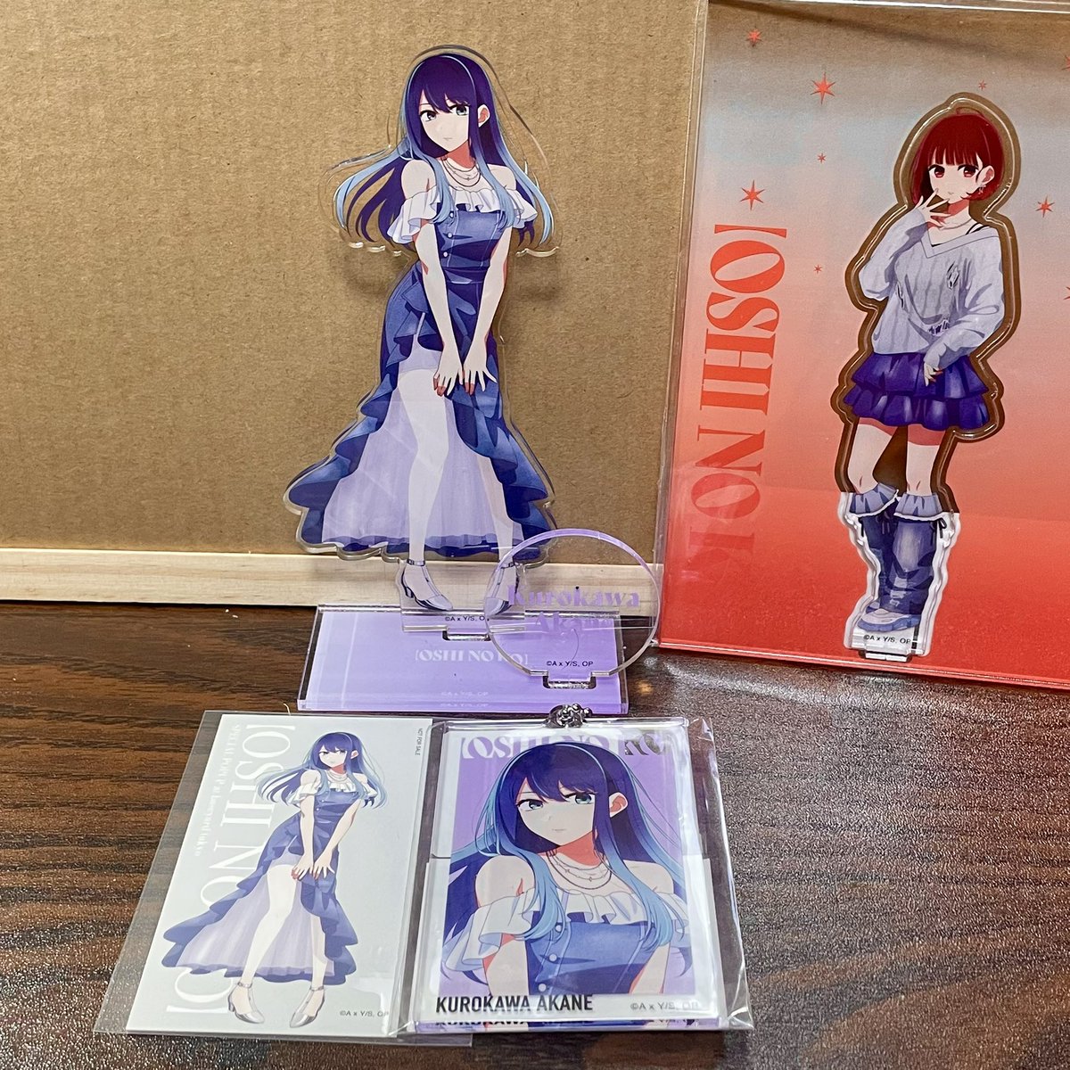 ベースヤードトーキョー #黒川あかね #推しの子 アクスタ届きました