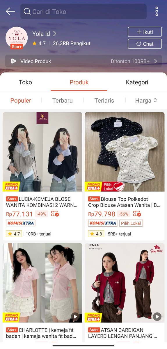 ReiisKirei's tweet photo. spesialis buat outfit kerja yg semi casual.

DI JAMAN GAMPANG BOKEK, siapa sangka nemu start from 70rb-an?! koleksinya CANTIK-CANTIK, dipake ke acara apapun masuk https://t.co/agvI58F63C