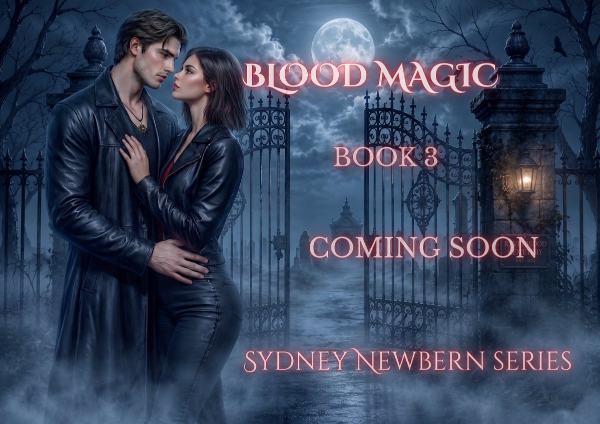 BooksByHelen's tweet photo. There have been a few unexpected delays along the way, but I’m thrilled to say that I’m officially back on track! Blood Magic is now in its final round of edits.

I hope you’re ready for what’s ahead... 👀

#ComingSoon #ParanormalRomance https://t.co/A9iwx5Otbm